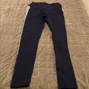 Splits 59 small full length navy tights